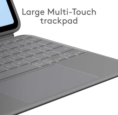 Logitech Combo Touch iPad Air 11 näppäimistökotelo (M2) (harmaa)