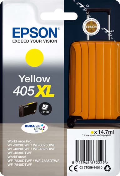 EPSON 405XL mustekasetti (keltainen)