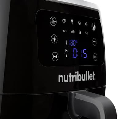 Nutribullet XXL digitaalinen kiertoilmakypsennin NBA071B (musta)