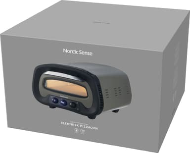 Nordic Sense sähkökäyttöinen pizzauuni 33533 (vihreä)