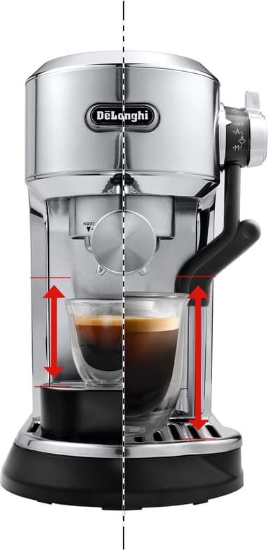 DeLonghi Dedica Maestro Plus EC950.M manuaalinen kahvikone