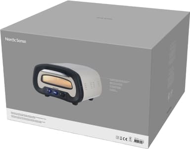 Nordic Sense sähkökäyttöinen pizzauuni 33530 (beige