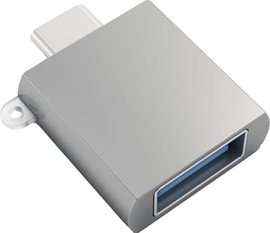 Satechi USB-A - USB-C adapteri (harmaa)