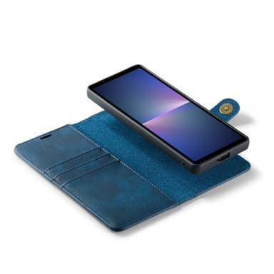 Lompakkokotelo DG-Ming 2i1 Sony Xperia 10 VI - Sininen