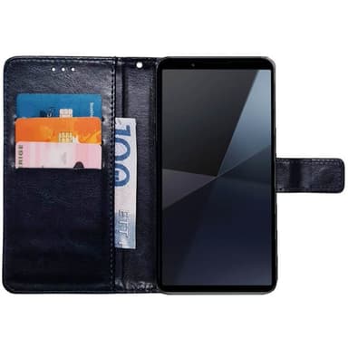 Lompakkokotelo 3-kortti Sony Xperia 10 VI - Tummansininen