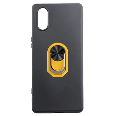 TPU sormuskotelo Sony Xperia 10 VI - Keltainen