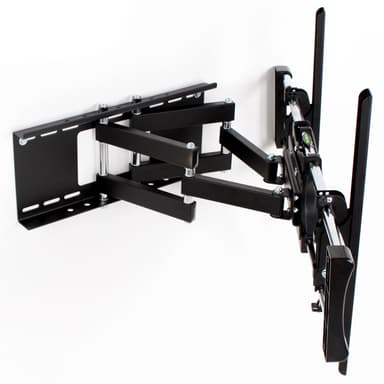 TV-seinäkiinnike 37-63″ (94-160 cm) -televisiolle, jota voi kallistaa ja kääntää. -
