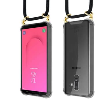 Samsung Galaxy J8 2018 Suojakuori Kotelo (Musta)