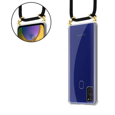 Samsung Galaxy M21 / M30s Suojakuori Kotelo (Musta)