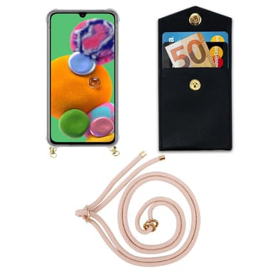 Samsung Galaxy A90 5G Suojakuori Kotelo (Pinkki)