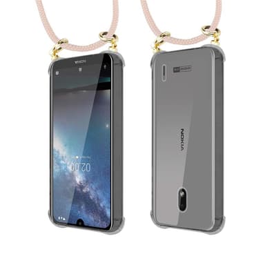 Nokia 2.2 Suojakuori Kotelo (Vaaleanpunainen)