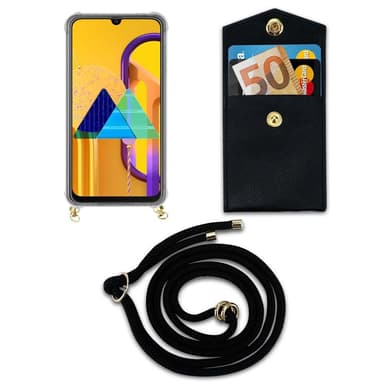 Samsung Galaxy M21 / M30s Suojakuori Kotelo (Musta)