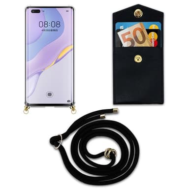 Huawei NOVA 7 PRO 5G Suojakuori Kotelo (Musta)