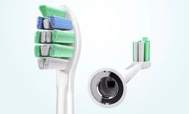 Vaihtohammasharjan päät 4 kpl Valkoinen Philips HX9024