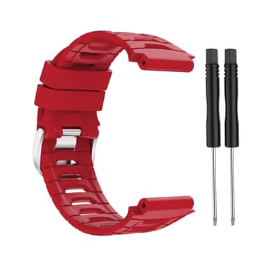 Kellon hihna silikonia Punainen Garmin 920XT