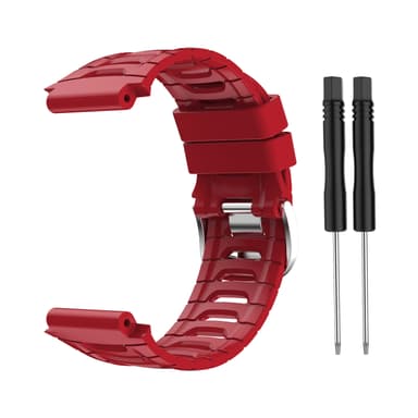 Kellon hihna silikonia Punainen Garmin 920XT