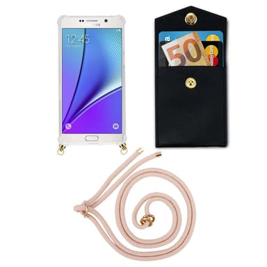 Samsung Galaxy NOTE 5 Suojakuori Kotelo (Pinkki)