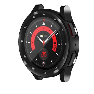 TPU-monipuolinen suojakuori Samsung Watch 5 Prolle Musta