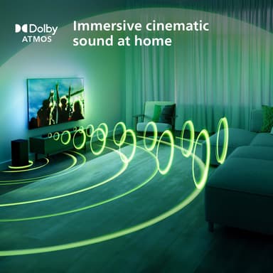 Philips TAB6309 Soundbar 2.1 (sisältää langattoman bassokaiuttimen)