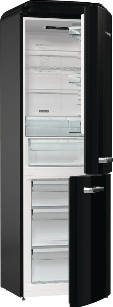 Gorenje Yhdistelmäkaappi 739925 (Sysimusta)