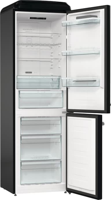 Gorenje Yhdistelmäkaappi 739925 (Sysimusta)