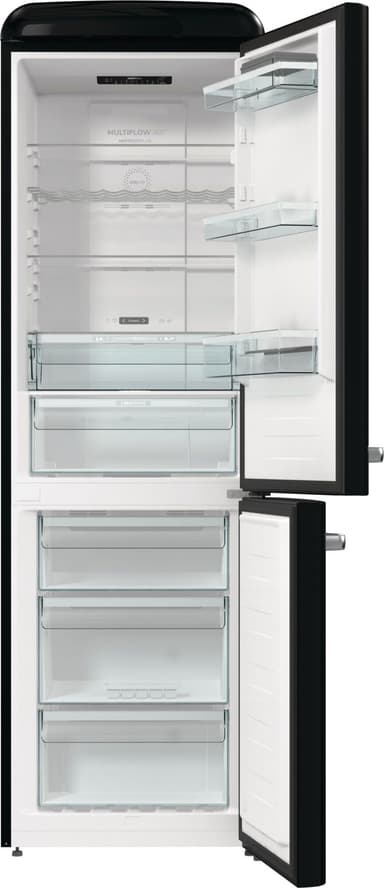 Gorenje Yhdistelmäkaappi 739925 (Sysimusta)