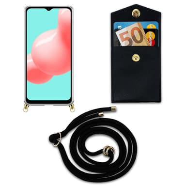 Samsung Galaxy A32 4G Suojakuori Kotelo (Musta)