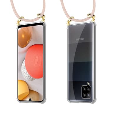 Samsung Galaxy A42 4G Suojakuori Kotelo (Pinkki)