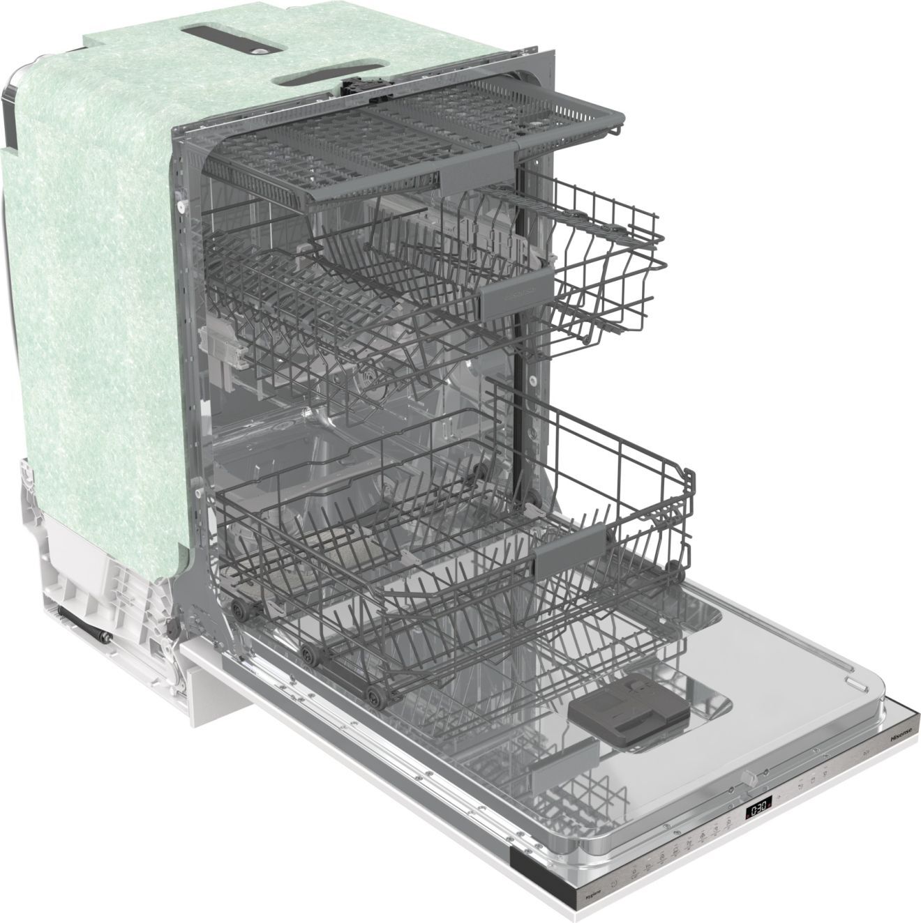 Hisense astianpesukone HFI663BXXL (integroitava)