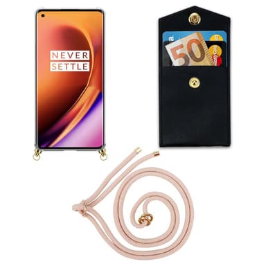 OnePlus 8 PRO Suojakuori Kotelo (Vaaleanpunainen)