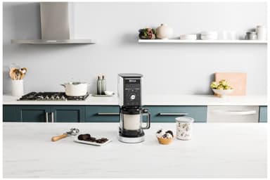 Ninja CREAMi Deluxe jäätelökone NC501EU (musta/hopea)