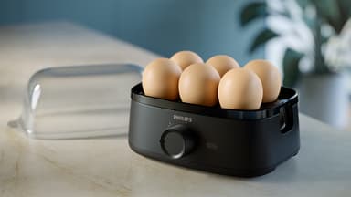 Philips 3000 Series kananmunakeitin HD9137/90 (syvä musta)