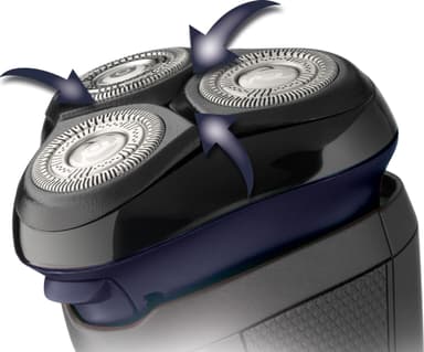 Remington Style Series R3 parranajokone R3002 (musta ja tummansininen)