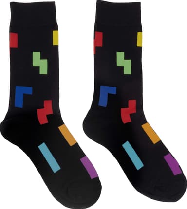 ItemLab Tetris (Tetriminos-kuvio) sukat