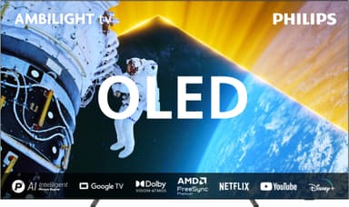 Philips 77" OLED809 4K OLED Ambilight televisio (2024)