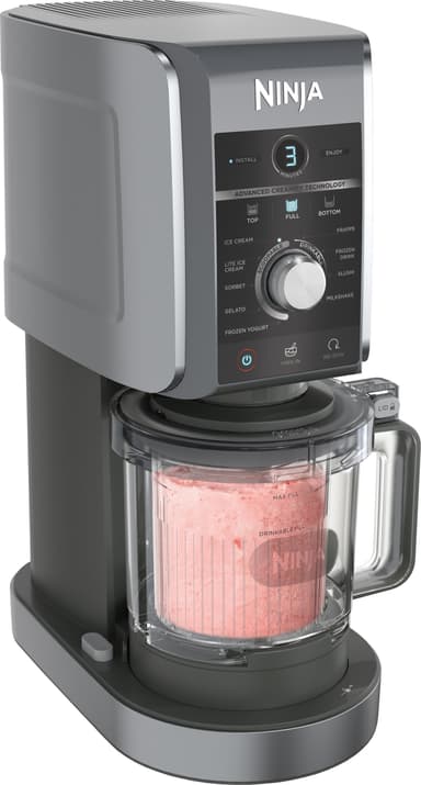 Ninja CREAMi Deluxe jäätelökone NC501EU (musta/hopea)
