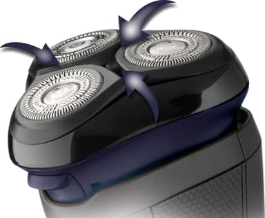 Remington Style Series R4 parranajokone R4002 (musta ja tummansininen)