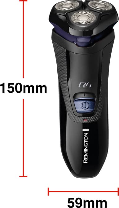 Remington Style Series R4 parranajokone R4002 (musta ja tummansininen)