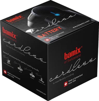 Bamix Cordless sauvasekoitinakku 3100.001 (musta)