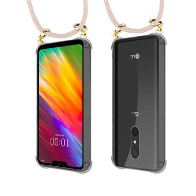 LG Q9 Suojakuori Kotelo (Vaaleanpunainen)
