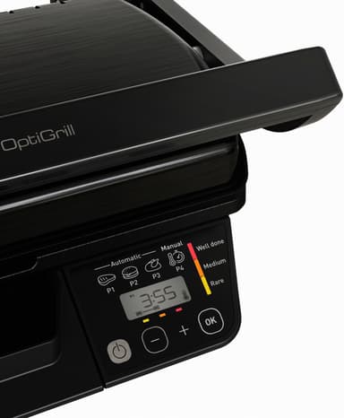 OBH Nordica OptiGrill Start 3 Prog pöytägrilli GO7P08S0 (musta)