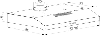 Ecotronic liesituuletin EBU603B