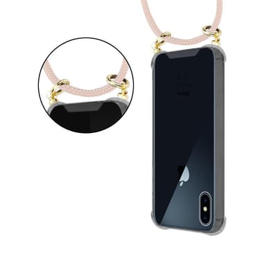 iPhone XS MAX Suojakuori Kotelo (Vaaleanpunainen)
