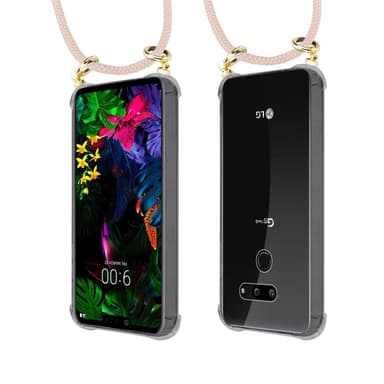 LG G8 ThinQ Suojakuori Kotelo (Vaaleanpunainen)