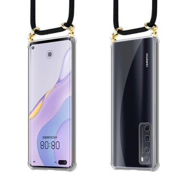 Huawei NOVA 7 PRO 5G Suojakuori Kotelo (Musta)