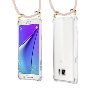 Samsung Galaxy NOTE 5 Suojakuori Kotelo (Pinkki)