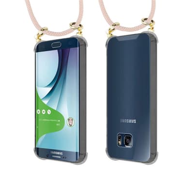 Samsung Galaxy S6 EDGE Suojakuori Kotelo (Pinkki)