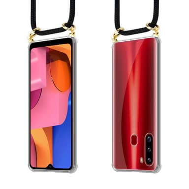 Samsung Galaxy A21 Suojakuori Kotelo (Musta)