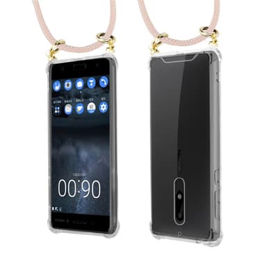 Nokia 5 2017 Suojakuori Kotelo (Vaaleanpunainen)