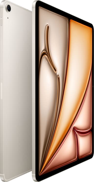 iPad Air 13 M2 128 GB WiFi + Cellular (tähtivalkea)